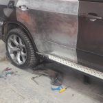Кузовной ремонт в Иркутске - БМВ ремонт двери